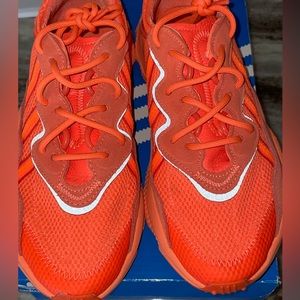 Adidas Originals Orange Ozweego Sneakers